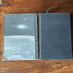 2 CARL SAGAN Vintage Books: Intelligent Life in the Universe + Broca’s Brain